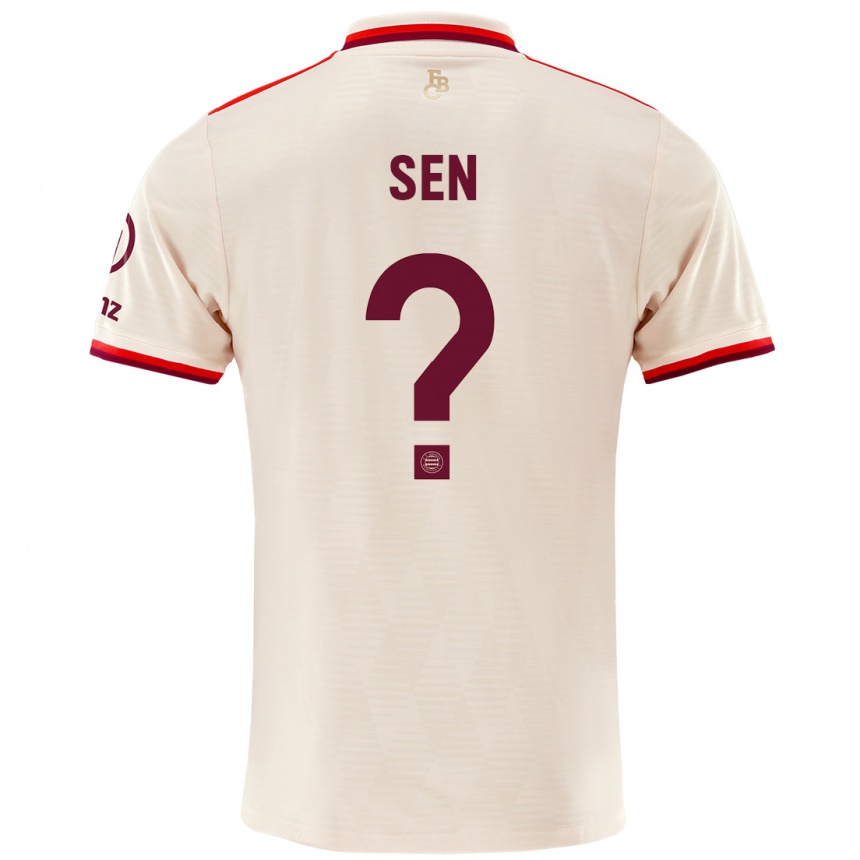 Niño Fútbol Camiseta Salih Sen #0 Lino Equipación Tercera 2024/25