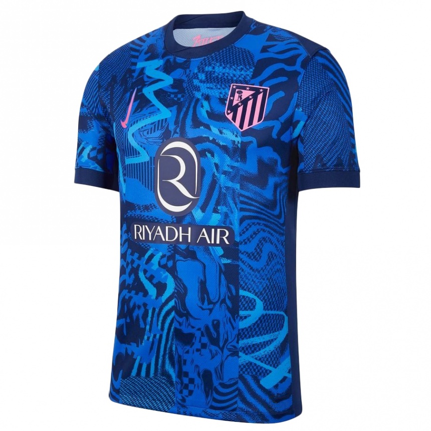 Niño Fútbol Camiseta Nahuel Molina #16 Azul Real Equipación Tercera 2024/25