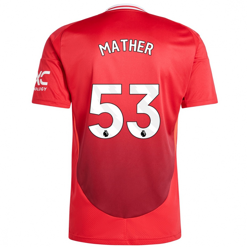 Hombre Fútbol Camiseta Sam Mather #53 Rojo Brillante 1ª Equipación 2024/25