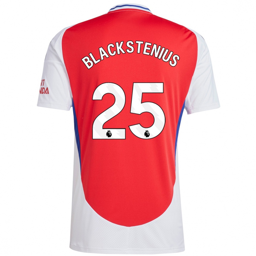 Hombre Fútbol Camiseta Stina Blackstenius #25 Rojo Blanco 1ª Equipación 2024/25