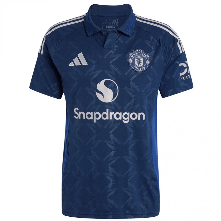 Hombre Fútbol Camiseta Mason Mount #7 Índigo 2ª Equipación 2024/25