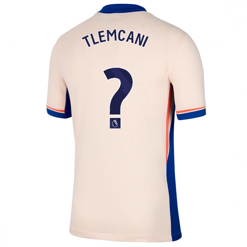 Hombre Fútbol Camiseta Sami Tlemcani #0 Beige Claro 2ª Equipación 2024/25