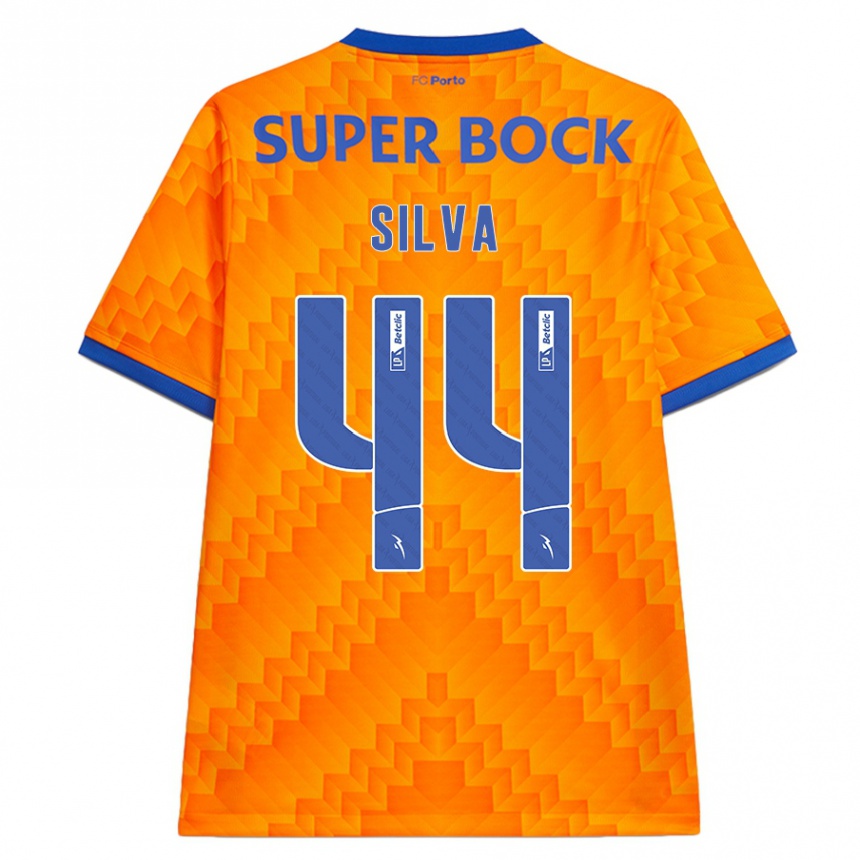 Hombre Fútbol Camiseta Felipe Silva #44 Naranja 2ª Equipación 2024/25