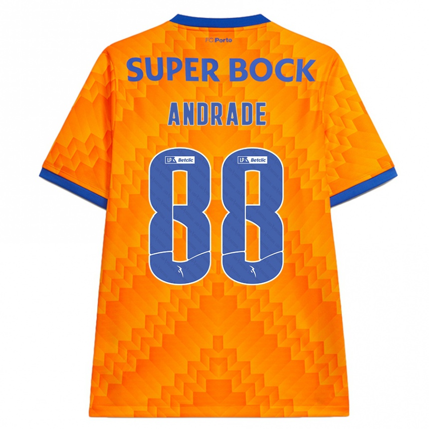 Hombre Fútbol Camiseta Domingos Andrade #88 Naranja 2ª Equipación 2024/25