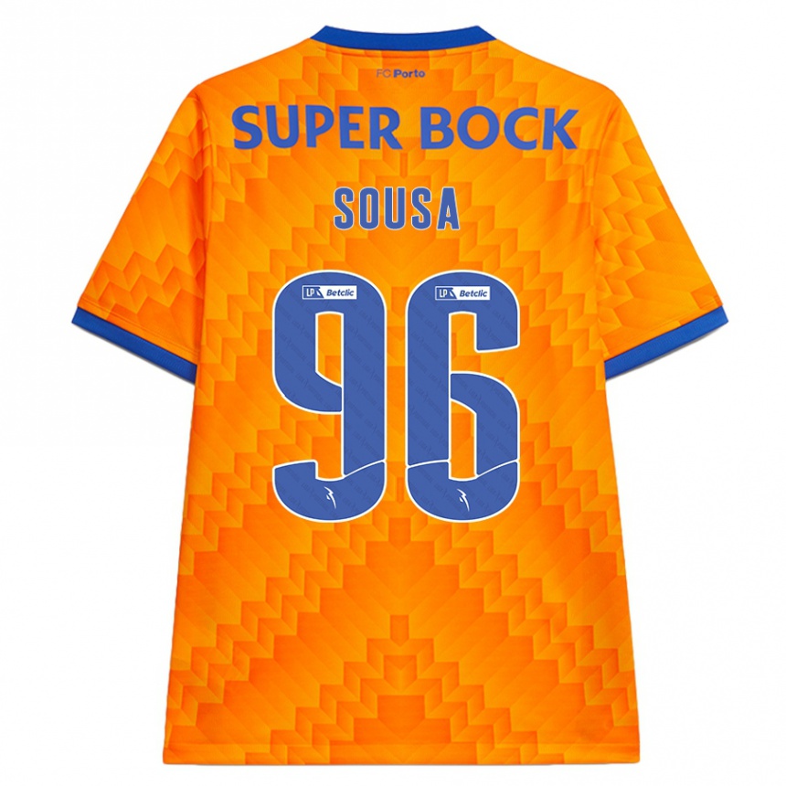 Hombre Fútbol Camiseta Filipe Sousa #96 Naranja 2ª Equipación 2024/25