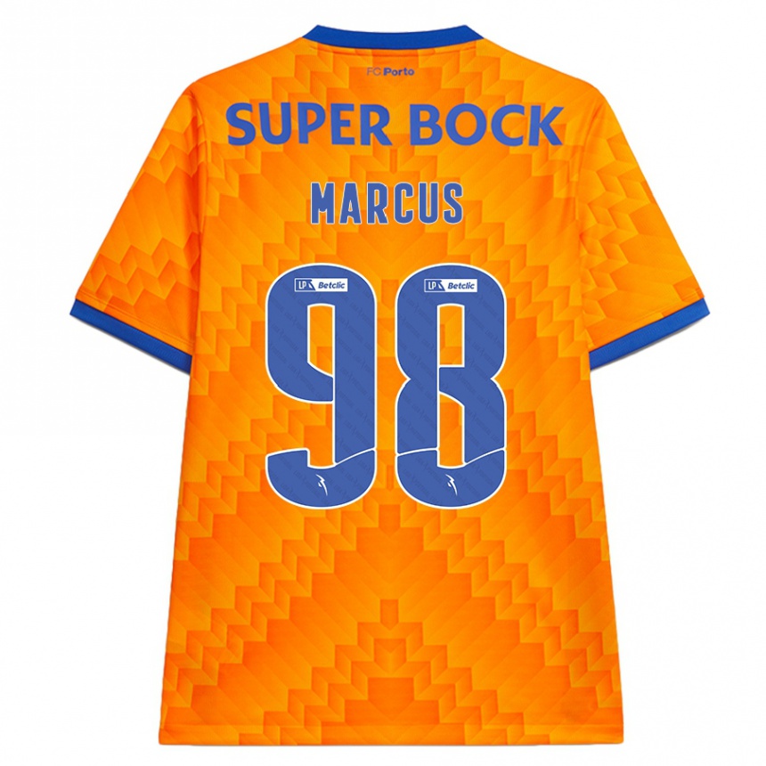 Hombre Fútbol Camiseta Abraham Marcus #98 Naranja 2ª Equipación 2024/25