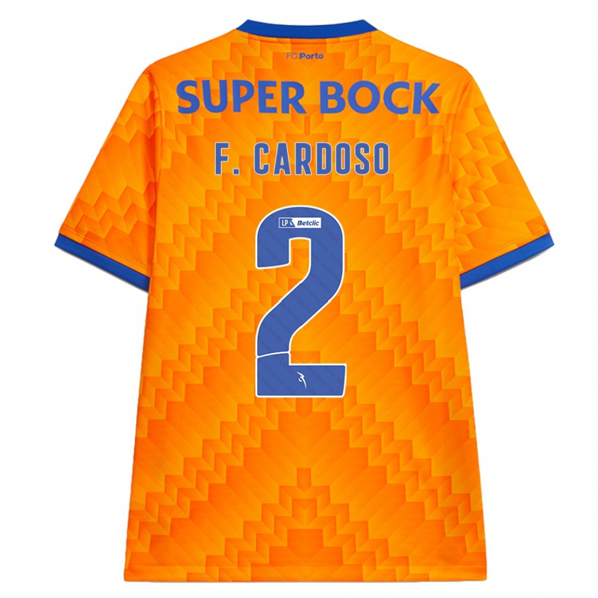 Hombre Fútbol Camiseta Fábio Cardoso #2 Naranja 2ª Equipación 2024/25