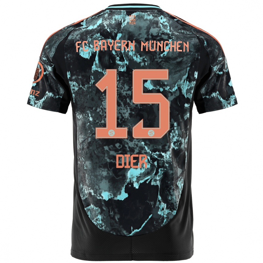 Hombre Fútbol Camiseta Eric Dier #15 Negro 2ª Equipación 2024/25