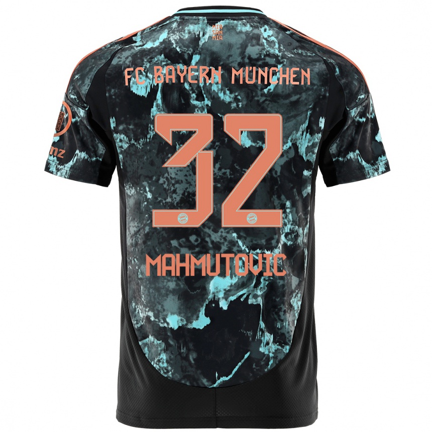 Hombre Fútbol Camiseta Ena Mahmutovic #32 Negro 2ª Equipación 2024/25