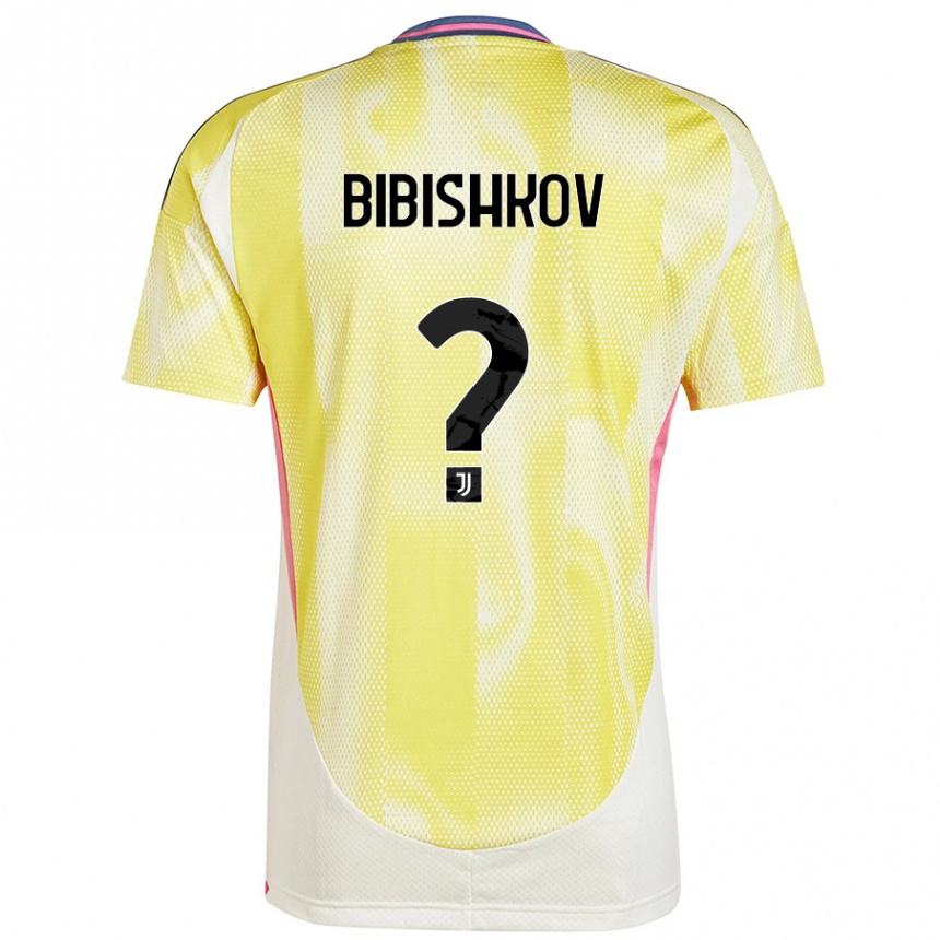 Hombre Fútbol Camiseta Marsel Bibishkov #0 Amarillo Solar 2ª Equipación 2024/25