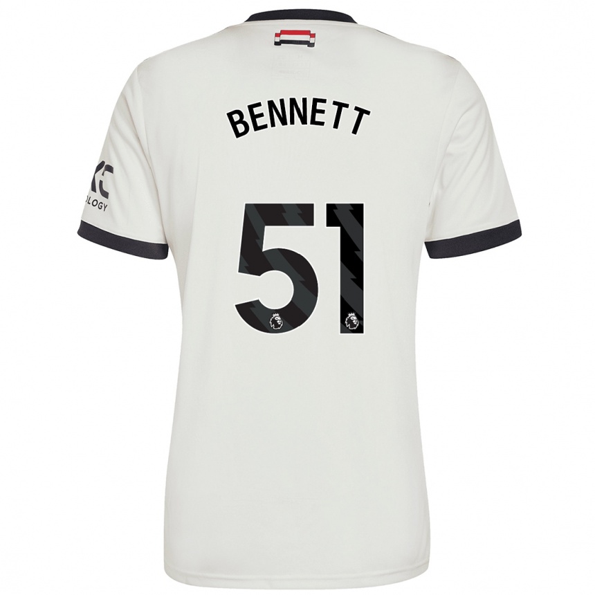 Hombre Fútbol Camiseta Rhys Bennett #51 Blanquecino Equipación Tercera 2024/25