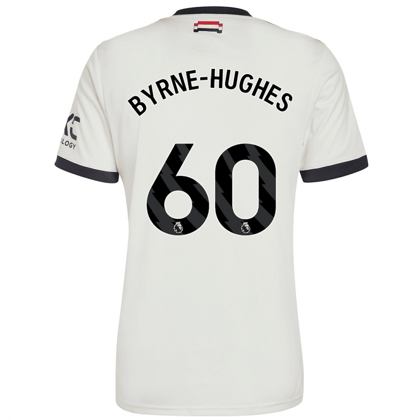 Hombre Fútbol Camiseta Cameron Byrne-Hughes #60 Blanquecino Equipación Tercera 2024/25