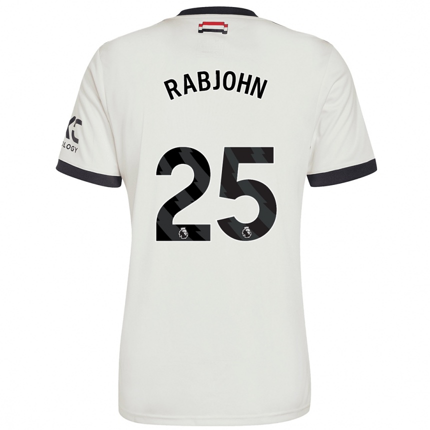 Hombre Fútbol Camiseta Evie Rabjohn #25 Blanquecino Equipación Tercera 2024/25