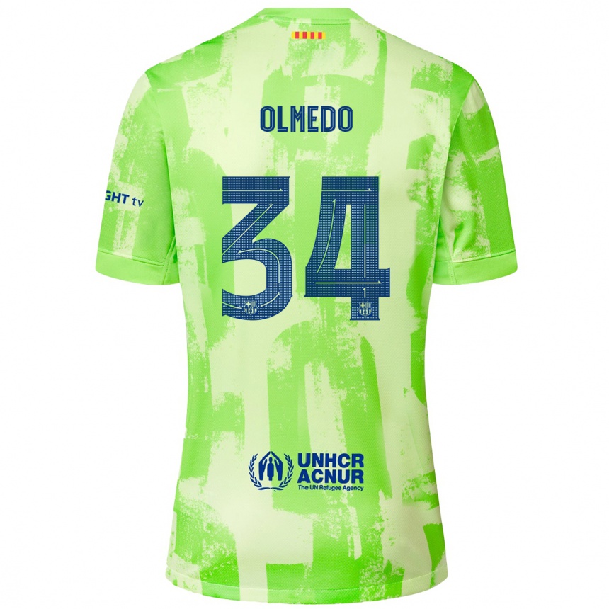 Hombre Fútbol Camiseta Alexis Olmedo #34 Lima Equipación Tercera 2024/25