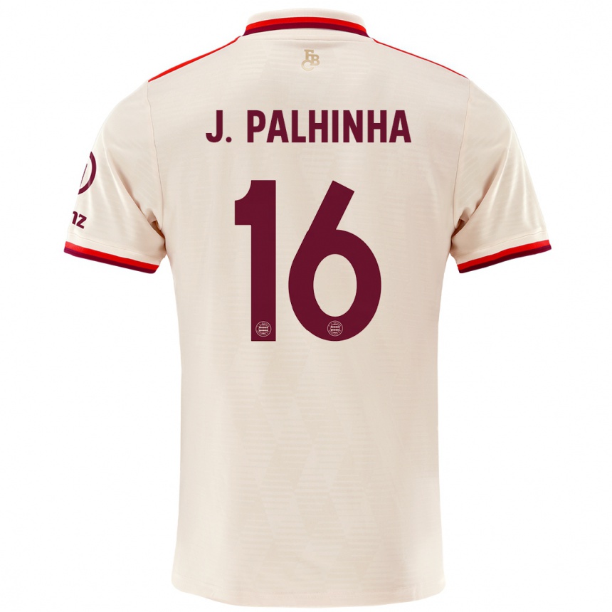 Hombre Fútbol Camiseta João Palhinha #16 Lino Equipación Tercera 2024/25