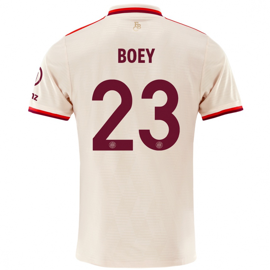 Hombre Fútbol Camiseta Sacha Boey #23 Lino Equipación Tercera 2024/25