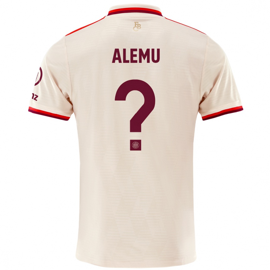 Hombre Fútbol Camiseta Liul-Bruke Alemu #0 Lino Equipación Tercera 2024/25