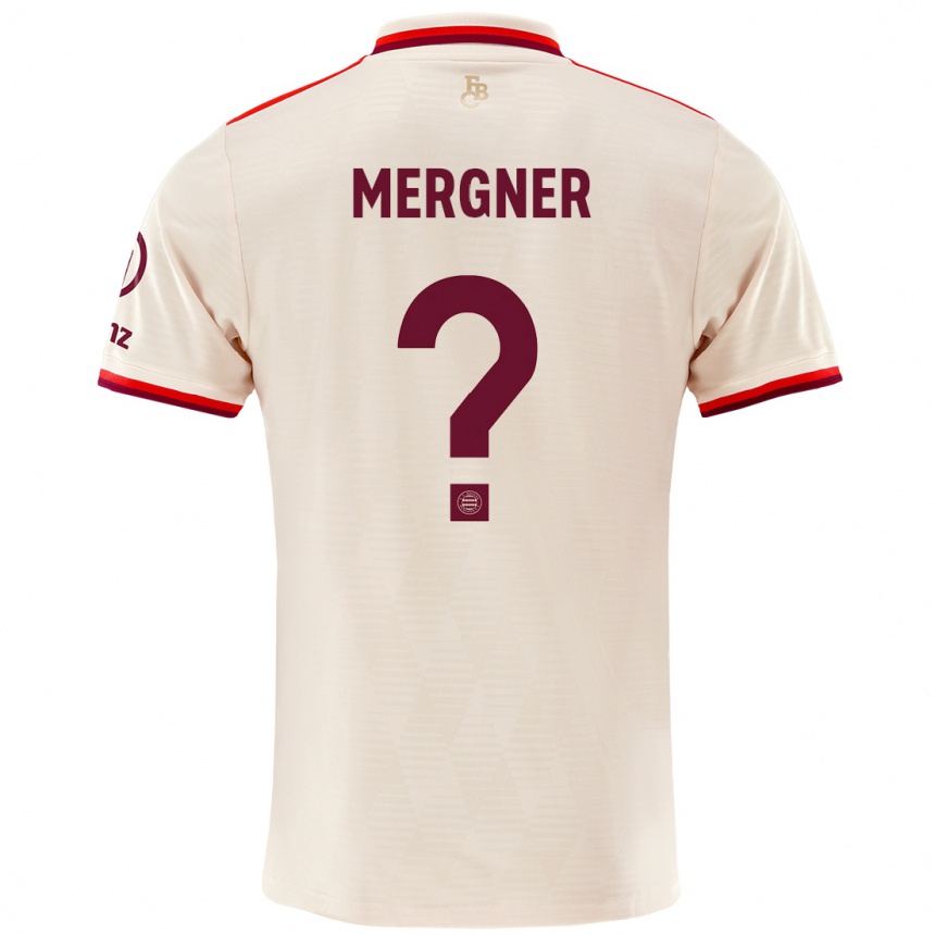 Hombre Fútbol Camiseta Max Mergner #0 Lino Equipación Tercera 2024/25