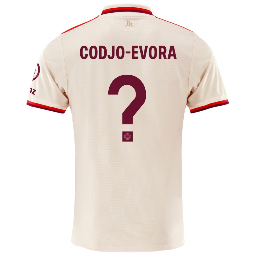 Hombre Fútbol Camiseta Noah Codjo-Evora #0 Lino Equipación Tercera 2024/25