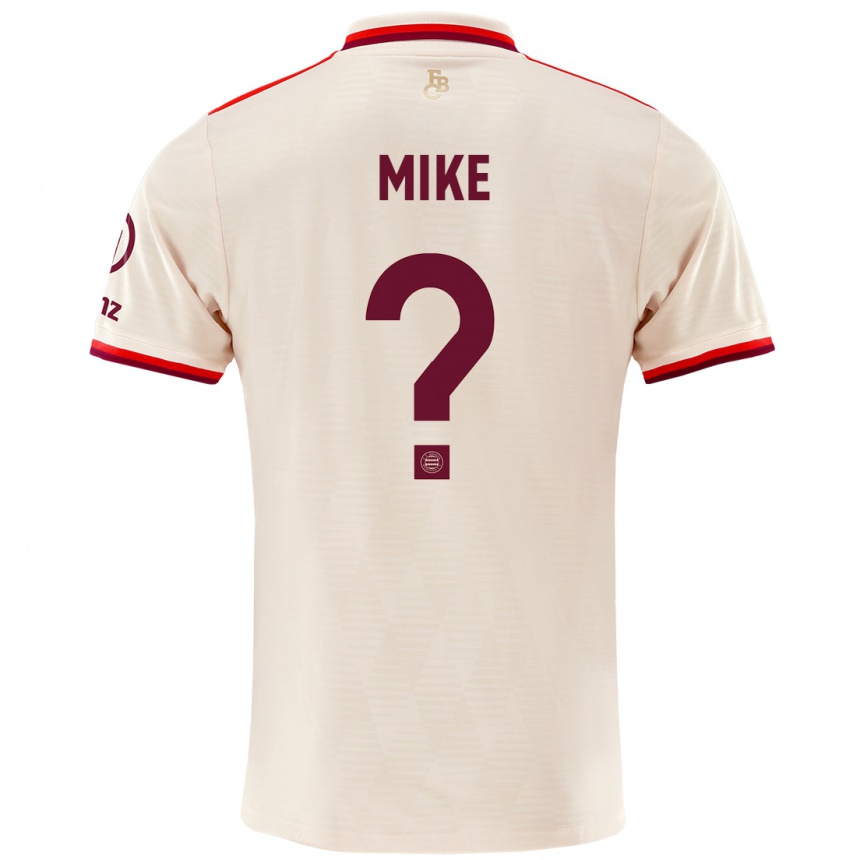 Hombre Fútbol Camiseta Wisdom Mike #0 Lino Equipación Tercera 2024/25