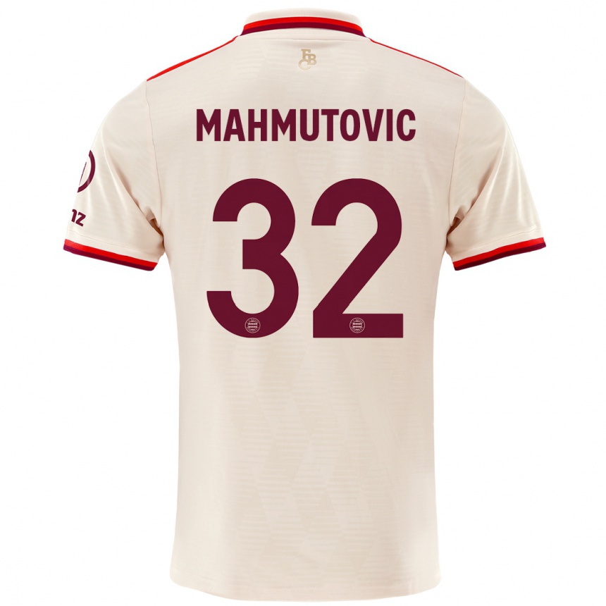 Hombre Fútbol Camiseta Ena Mahmutovic #32 Lino Equipación Tercera 2024/25