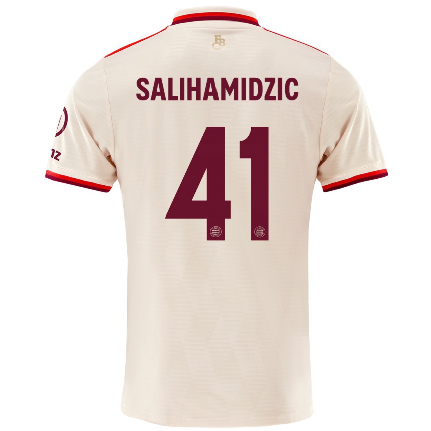 Hombre Fútbol Camiseta Nick Salihamidzic #41 Lino Equipación Tercera 2024/25