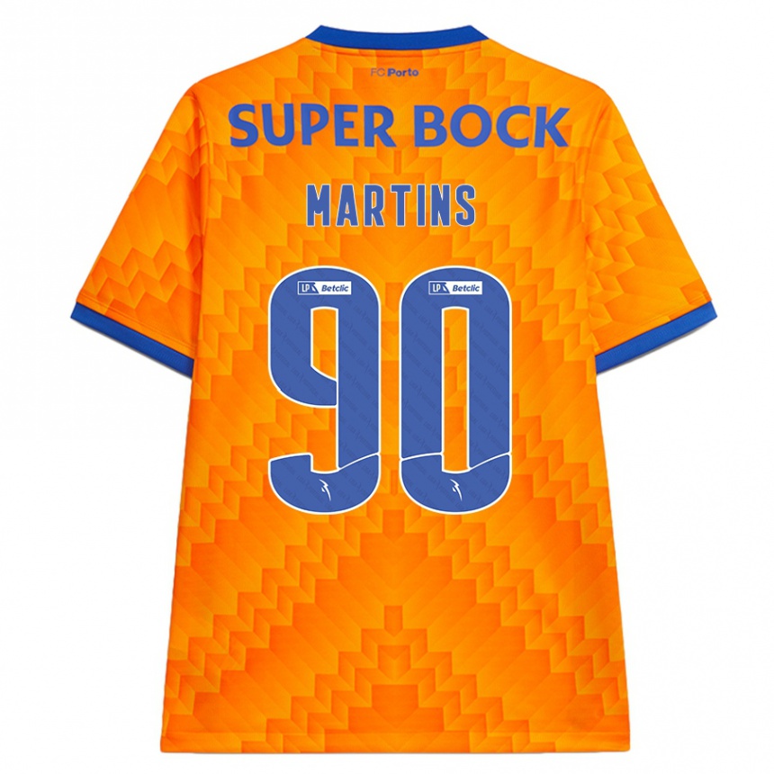 Mujer Fútbol Camiseta Gil Martins #90 Naranja 2ª Equipación 2024/25