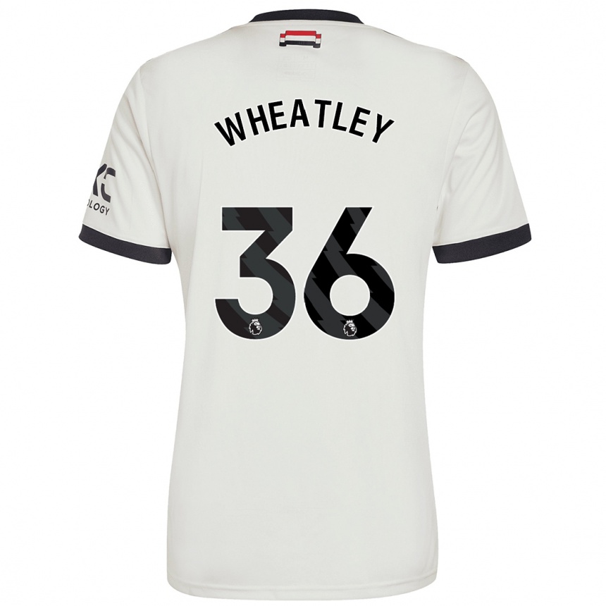 Mujer Fútbol Camiseta Ethan Wheatley #36 Blanquecino Equipación Tercera 2024/25