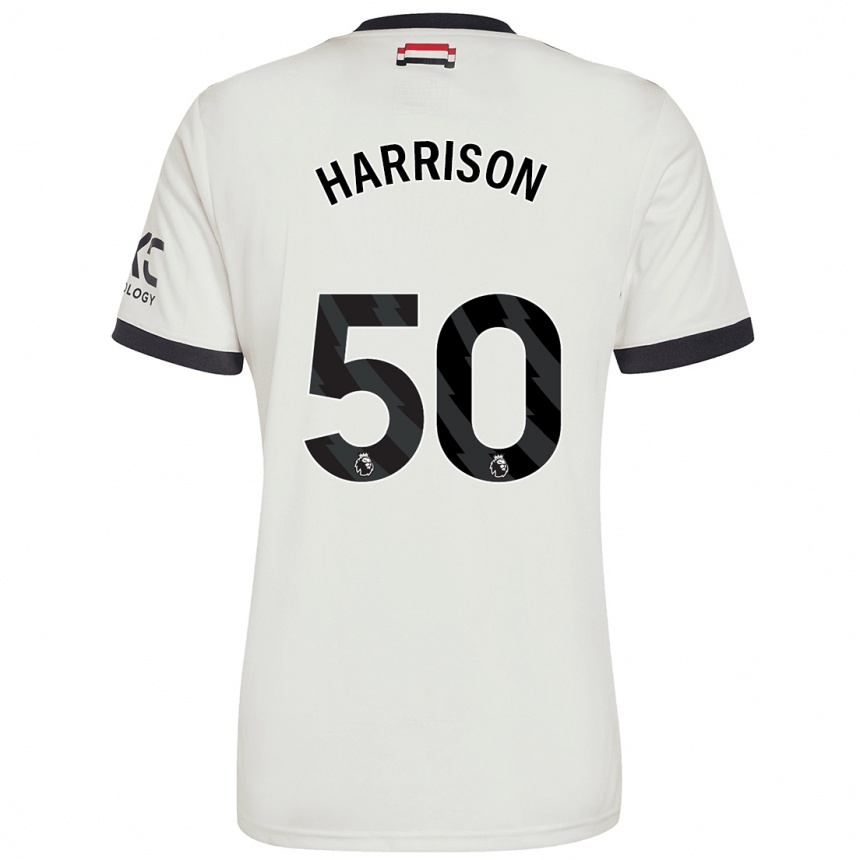 Mujer Fútbol Camiseta Elyh Harrison #50 Blanquecino Equipación Tercera 2024/25