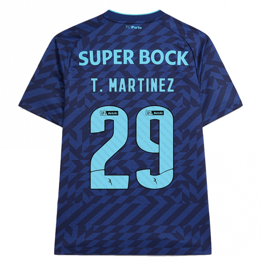 Mujer Fútbol Camiseta Toni Martínez #29 Azul Marino Equipación Tercera 2024/25