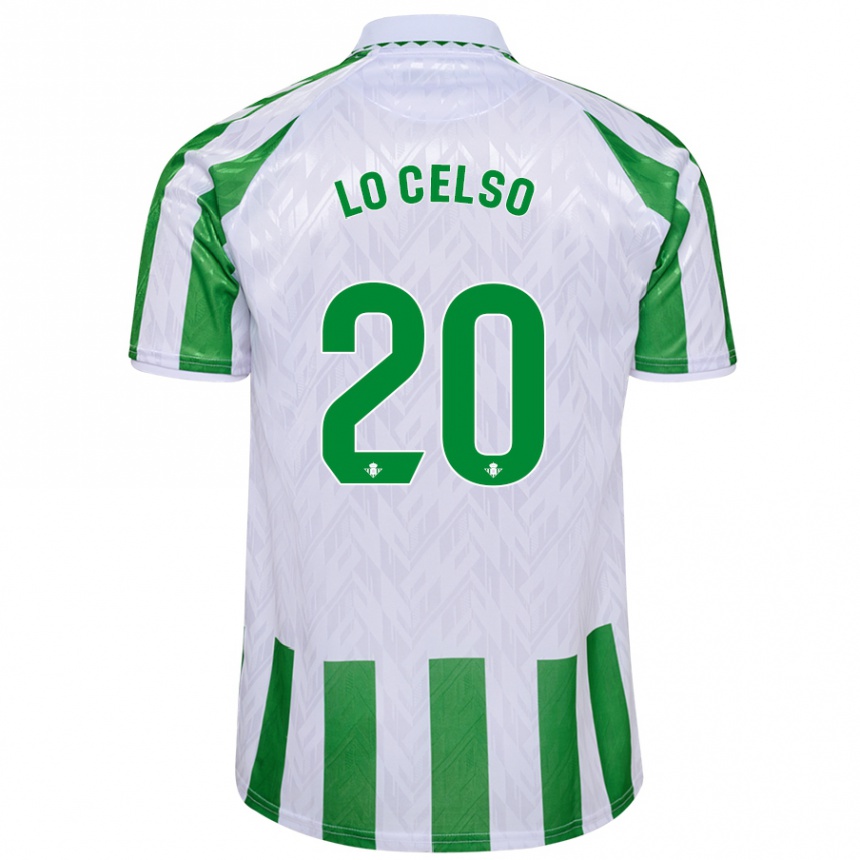 Niño Fútbol Camiseta Giovani Lo Celso #20 Blanco Azul 1ª Equipación 2024/25