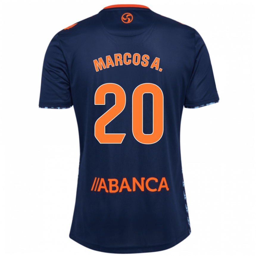 Niño Fútbol Camiseta Marcos Alonso #20 Negro Rojo 2ª Equipación 2024/25