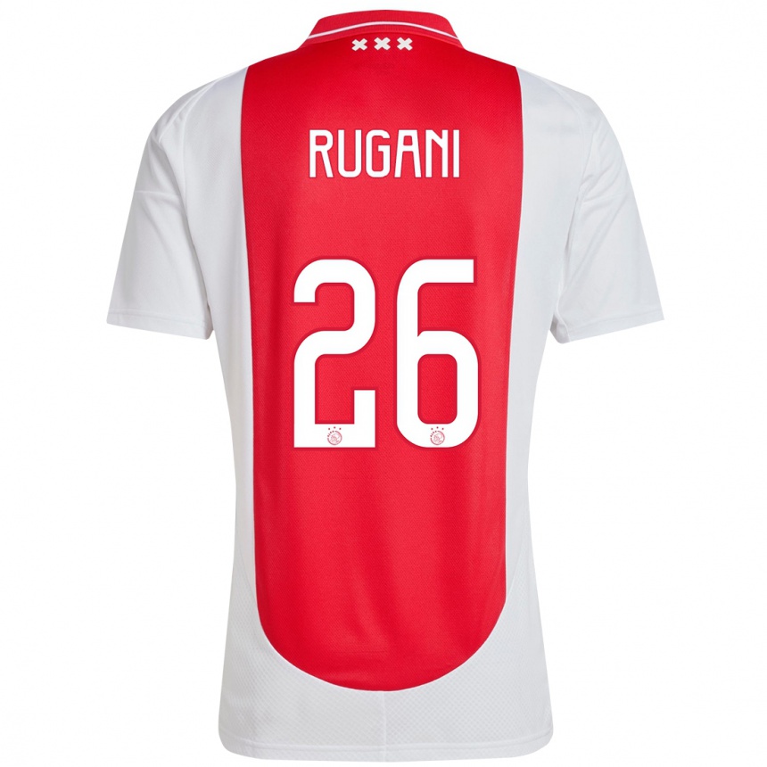 Niño Fútbol Camiseta Daniele Rugani #26 Rojo Blanco 1ª Equipación 2024/25