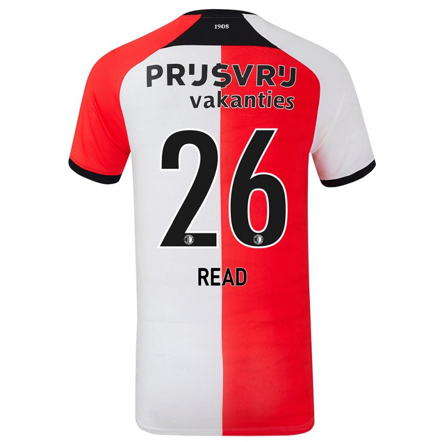 Niño Fútbol Camiseta Givairo Read #26 Rojo Blanco 1ª Equipación 2024/25