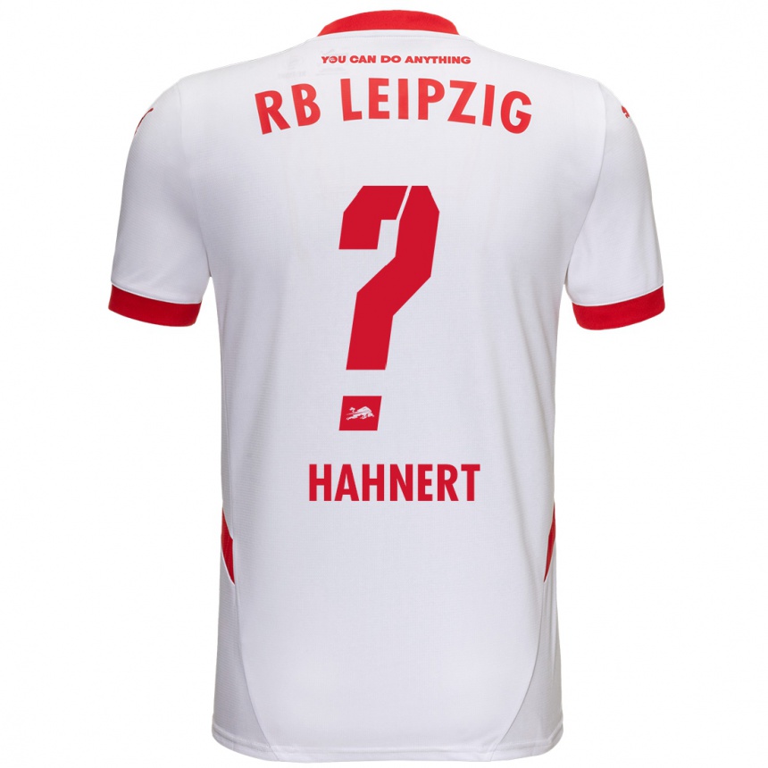 Niño Fútbol Camiseta Ole Hähnert #0 Blanco Rojo 1ª Equipación 2024/25