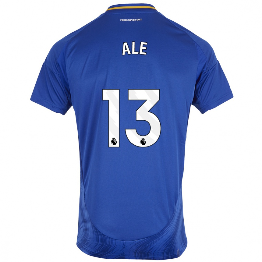 Niño Fútbol Camiseta Asmita Ale #13 Azul Blanco 1ª Equipación 2024/25