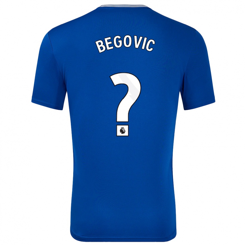 Niño Fútbol Camiseta Asmir Begovic #0 Azul Con 1ª Equipación 2024/25