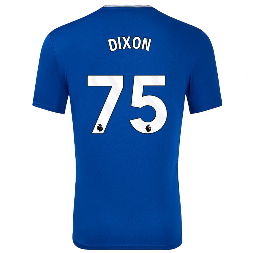 Niño Fútbol Camiseta Roman Dixon #75 Azul Con 1ª Equipación 2024/25