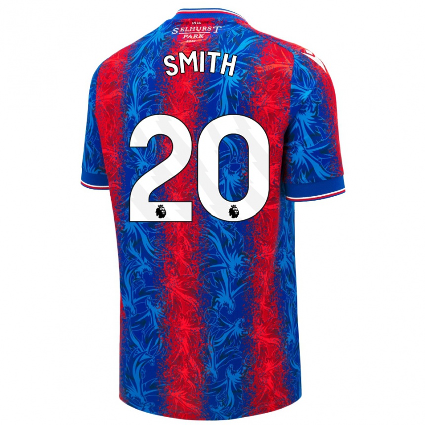 Niño Fútbol Camiseta Hope Smith #20 Rayas Rojas Y Azules 1ª Equipación 2024/25