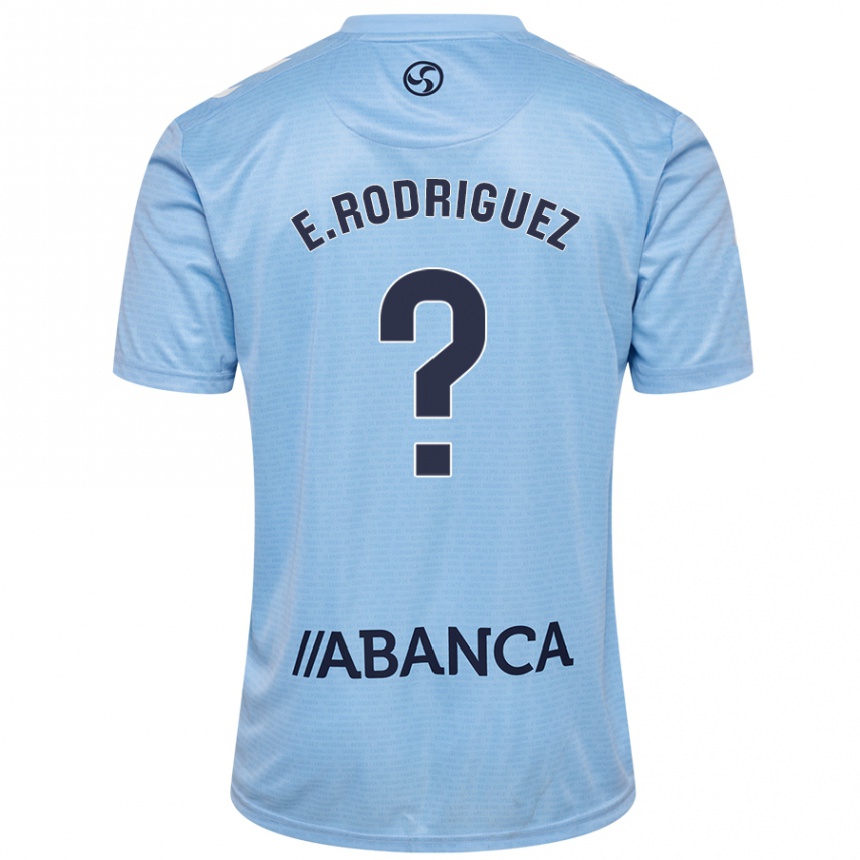 Niño Fútbol Camiseta Miguel Rodríguez #0 Azul Cielo 1ª Equipación 2024/25