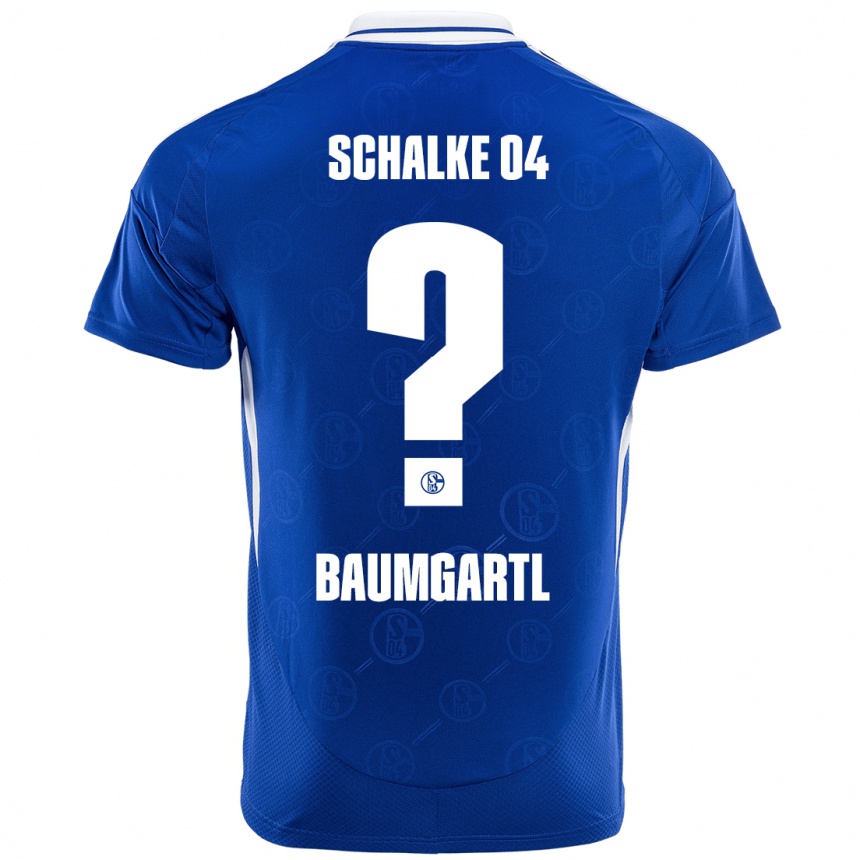 Niño Fútbol Camiseta Timo Baumgartl #0 Azul Real 1ª Equipación 2024/25