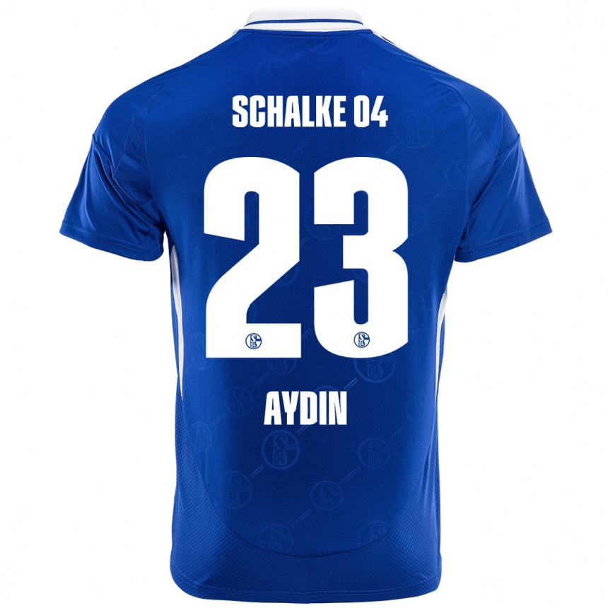 Niño Fútbol Camiseta Mehmet Aydın #23 Azul Real 1ª Equipación 2024/25