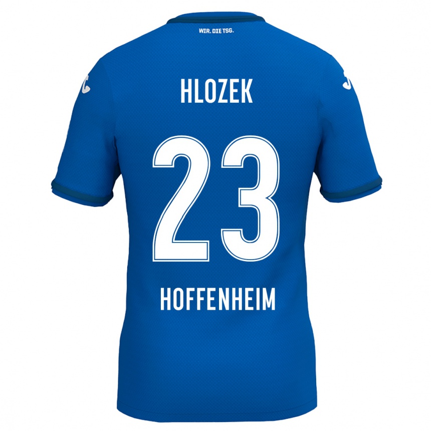 Niño Fútbol Camiseta Adam Hlozek #23 Azul Real 1ª Equipación 2024/25