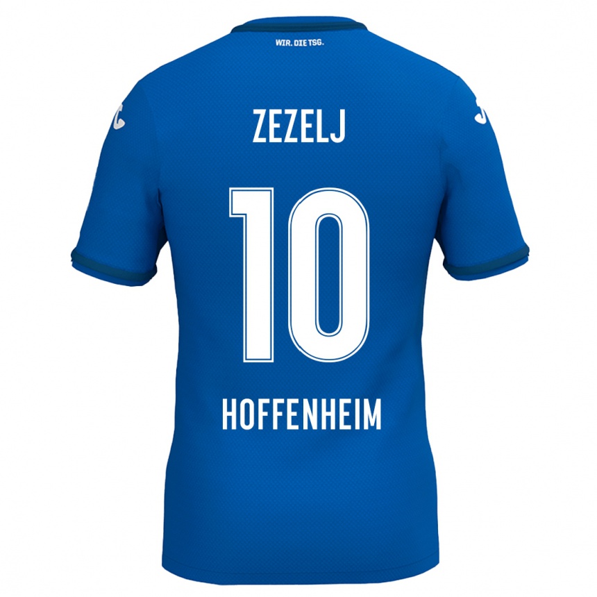 Niño Fútbol Camiseta Neno Zezelj #10 Azul Real 1ª Equipación 2024/25