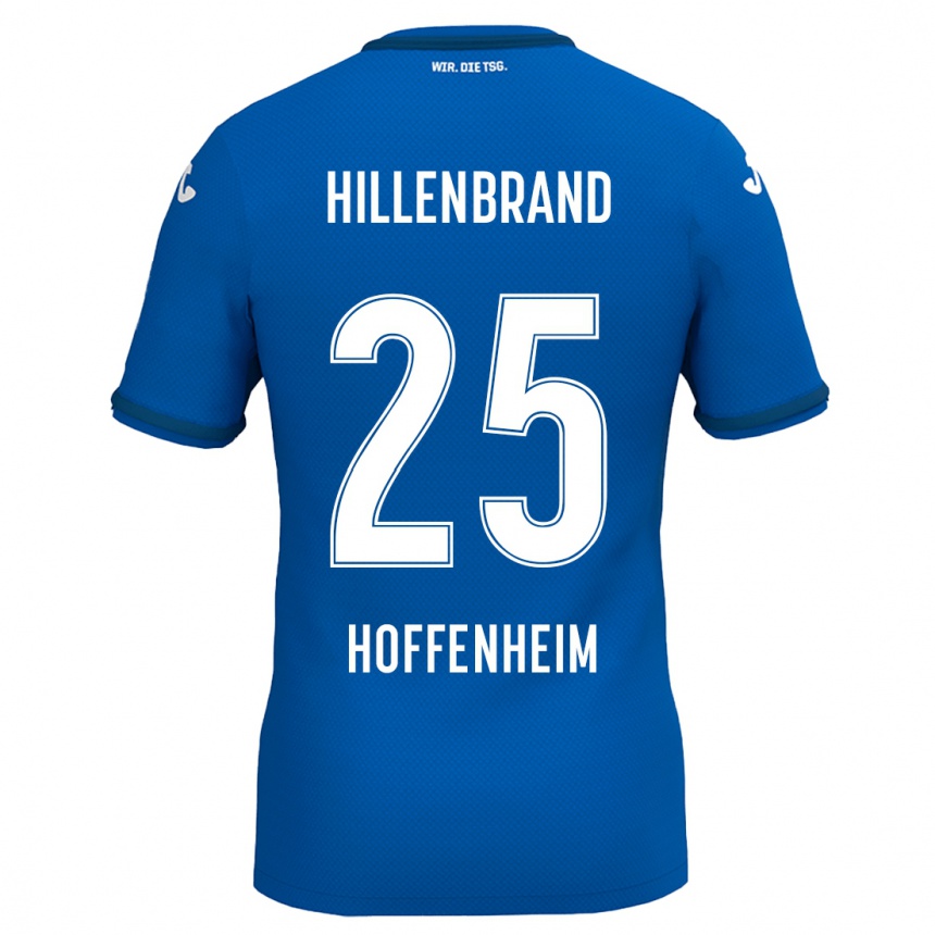 Niño Fútbol Camiseta Jack Hillenbrand #25 Azul Real 1ª Equipación 2024/25