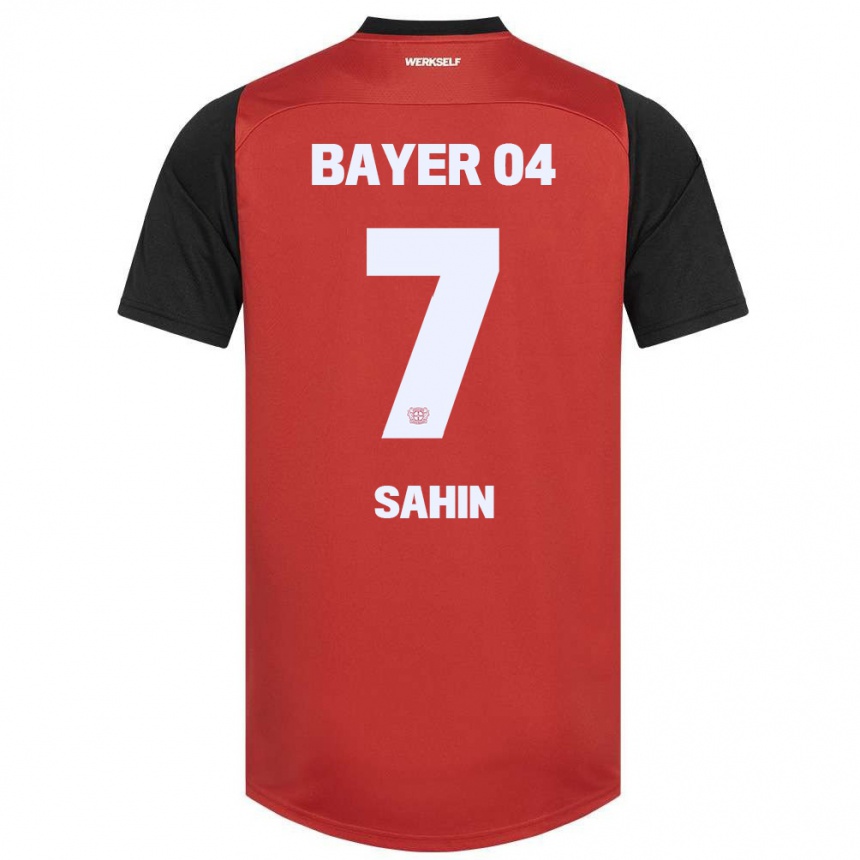 Niño Fútbol Camiseta Batuhan Sahin #7 Rojo Negro 1ª Equipación 2024/25