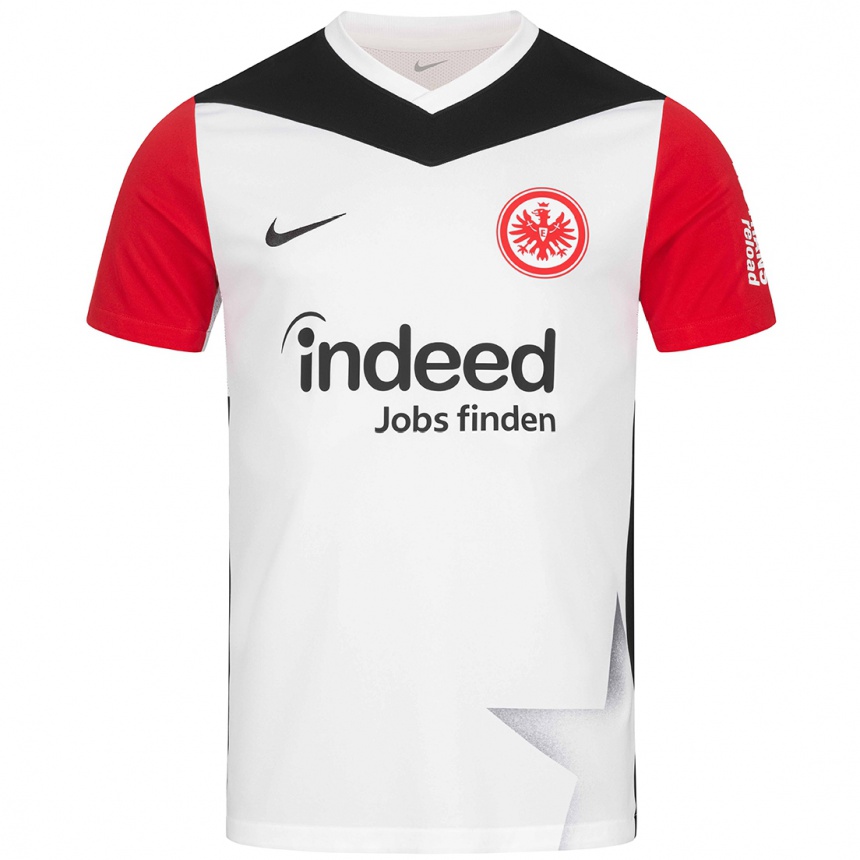 Niño Fútbol Camiseta Aiden Harangi #25 Blanco Rojo 1ª Equipación 2024/25