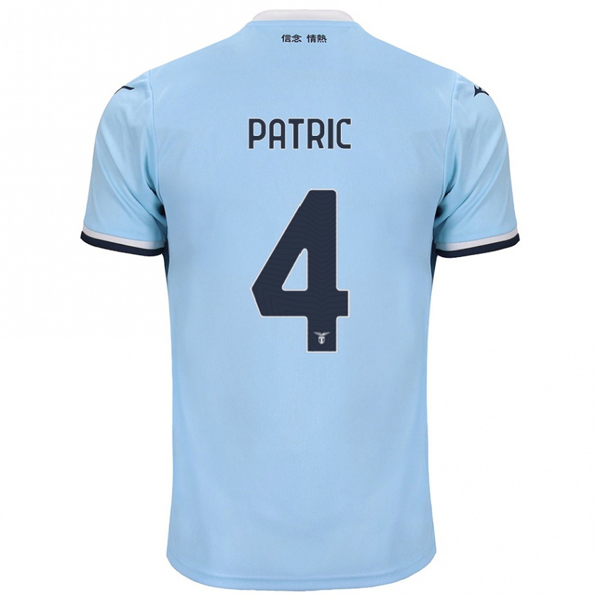 Niño Fútbol Camiseta Patric #4 Azul 1ª Equipación 2024/25