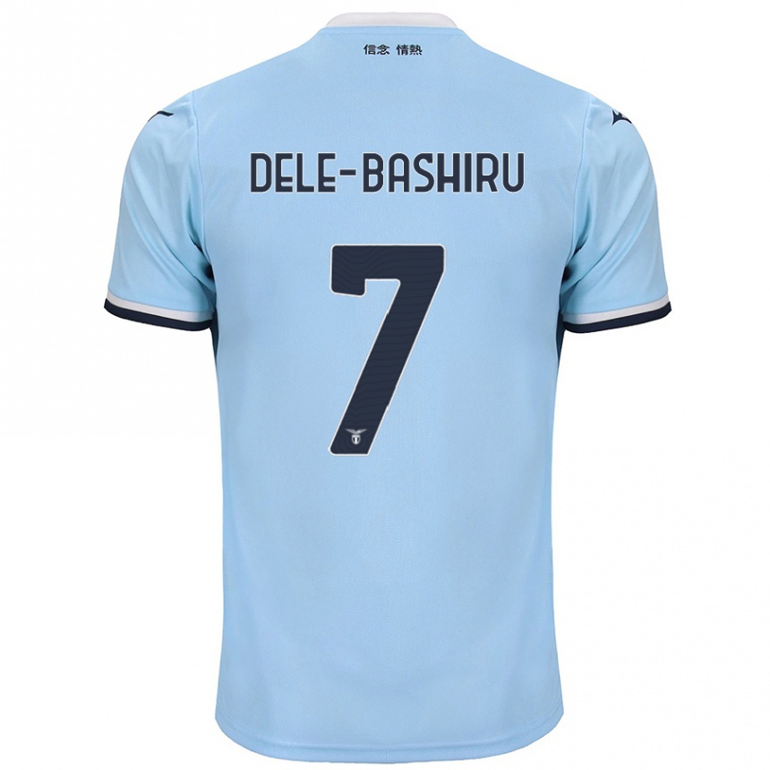 Niño Fútbol Camiseta Fisayo Dele-Bashiru #7 Azul 1ª Equipación 2024/25