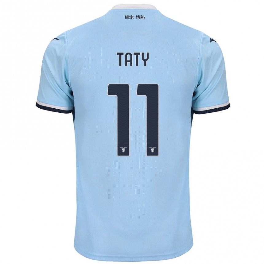 Niño Fútbol Camiseta Taty Castellanos #11 Azul 1ª Equipación 2024/25